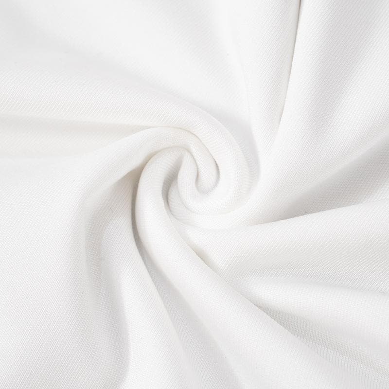 U neck ruched high slit backless cami maxi dress