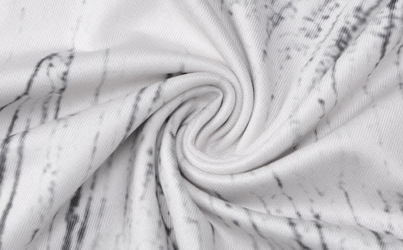 Slit long sleeve contrast o ring u neck maxi dress-final-sale