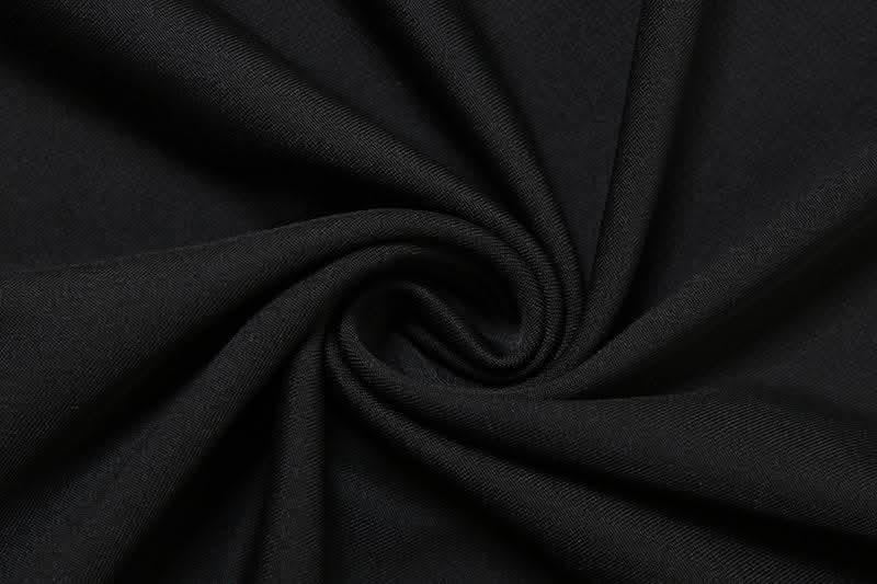 Hollow out metal applique cut out maxi dress-final-sale