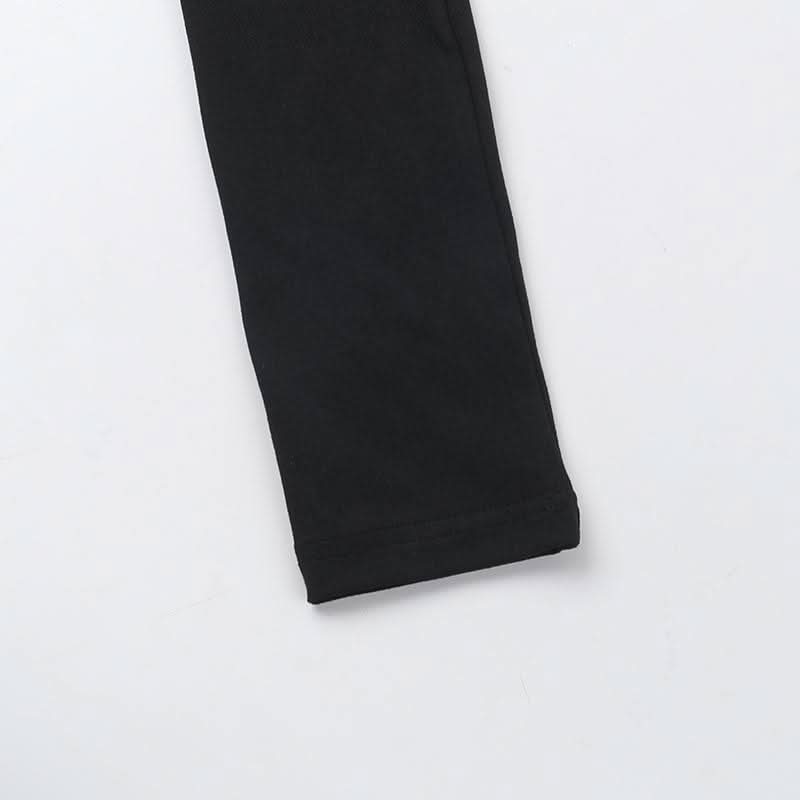 Long sleeve crewneck hollow out cut out maxi dress