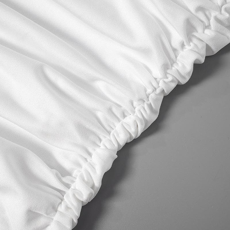 Button ruched solid halter backless crop top