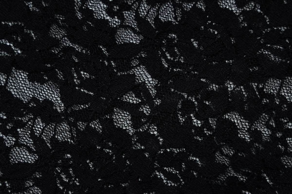 Long sleeve high neck lace top
