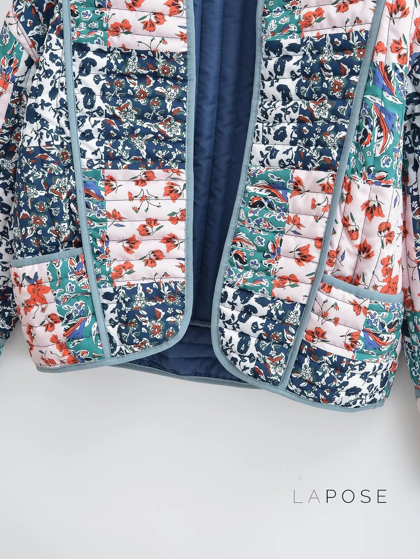 Analiese Printed V-Neck Jacket
