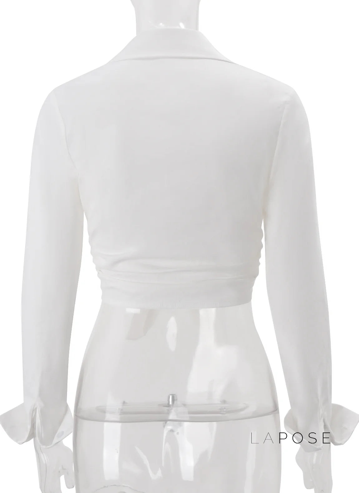 Clarke Tie-Front Crop Top