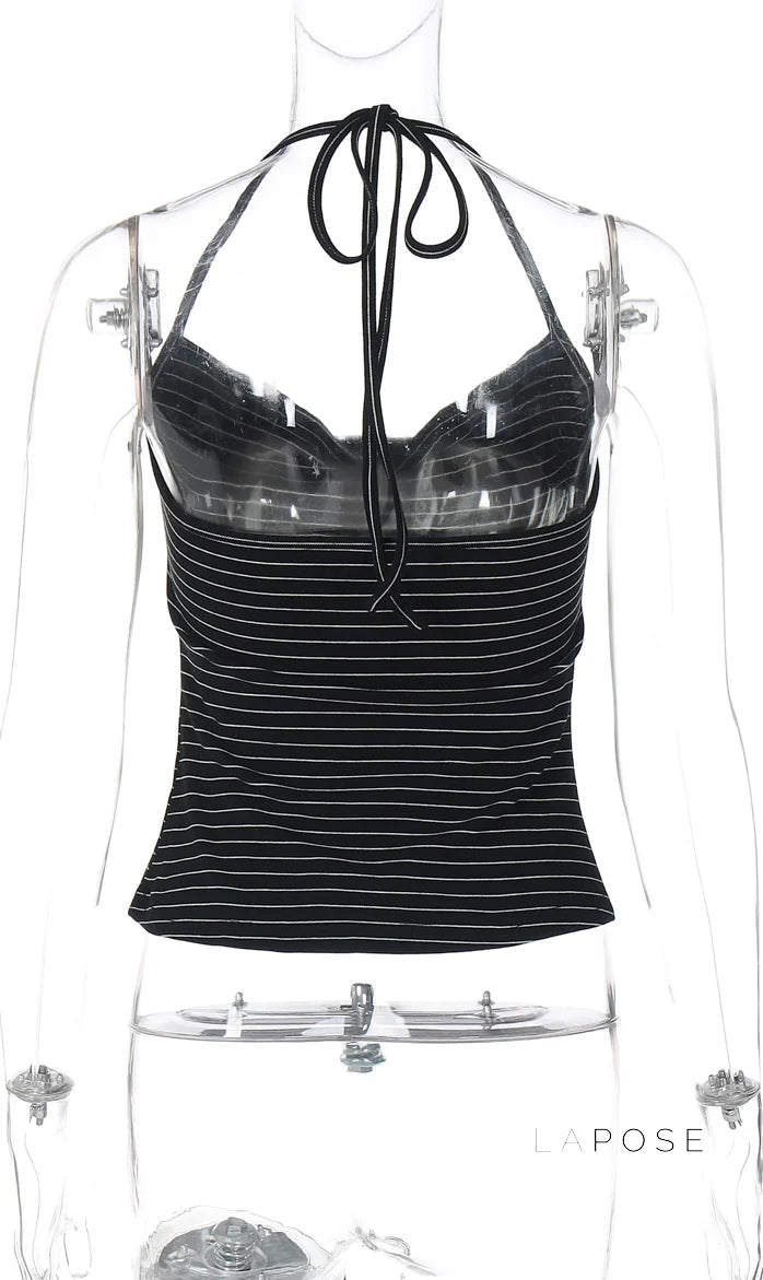 Estefani Halter Shawl Set