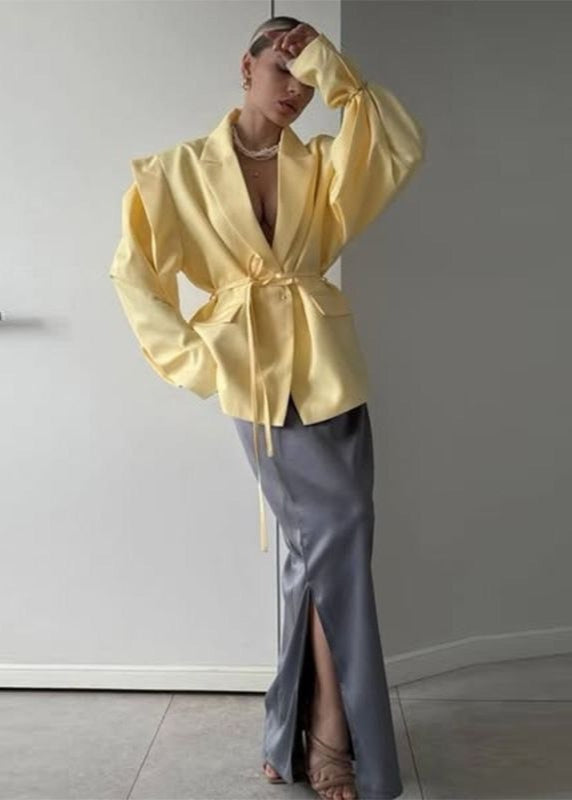 Sunlight Tailored Belted Blazer