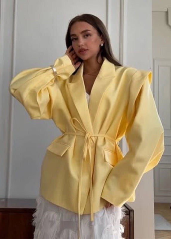Sunlight Tailored Belted Blazer