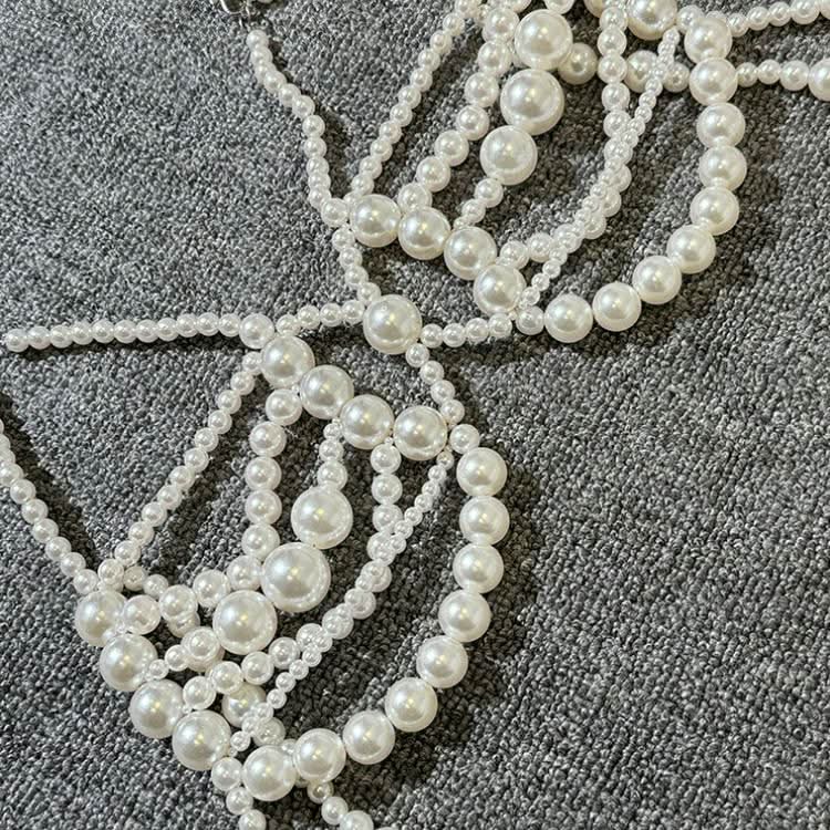 Halter hollow out beaded self tie cut out top