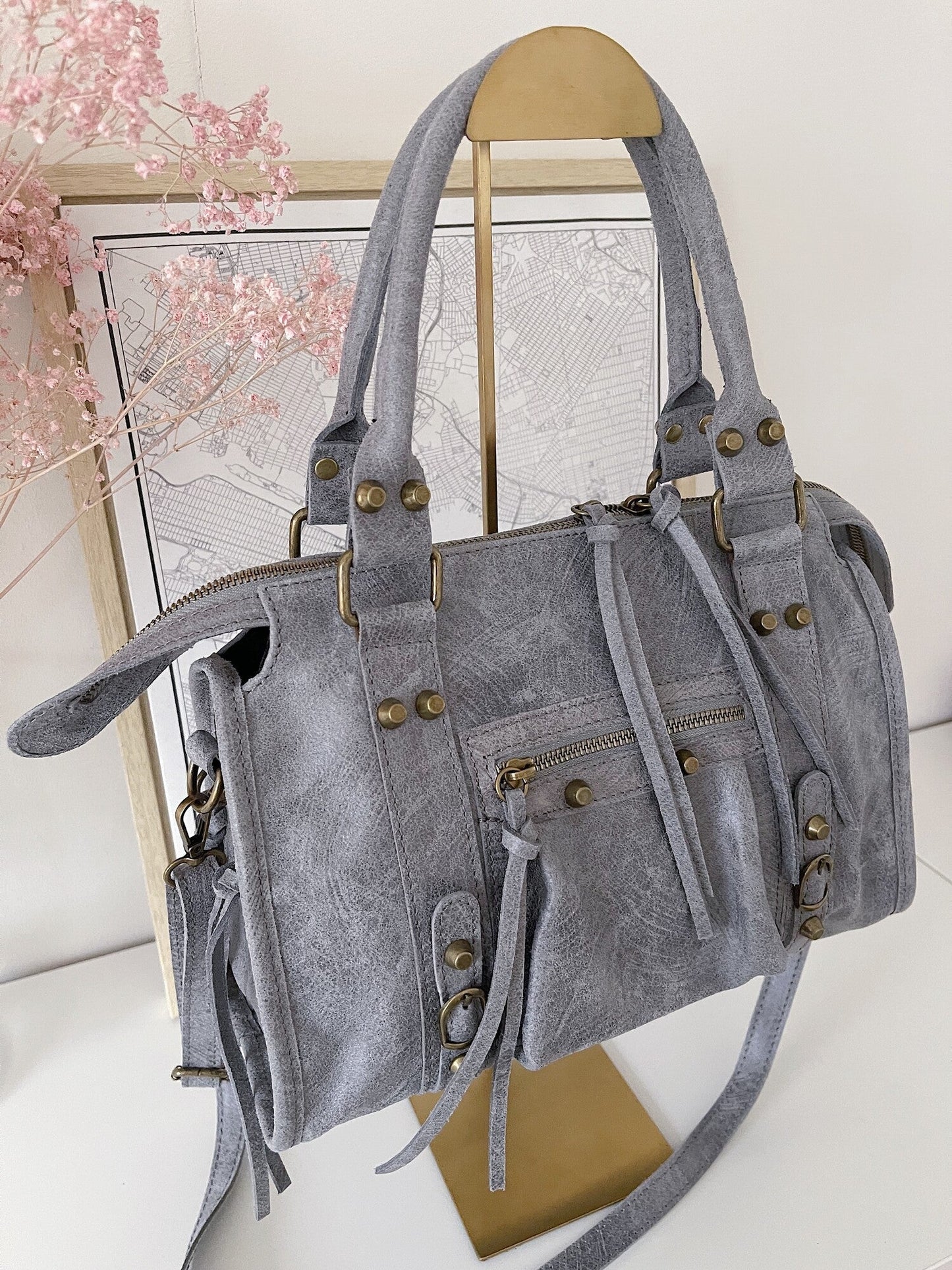 City Bag Powder Grey