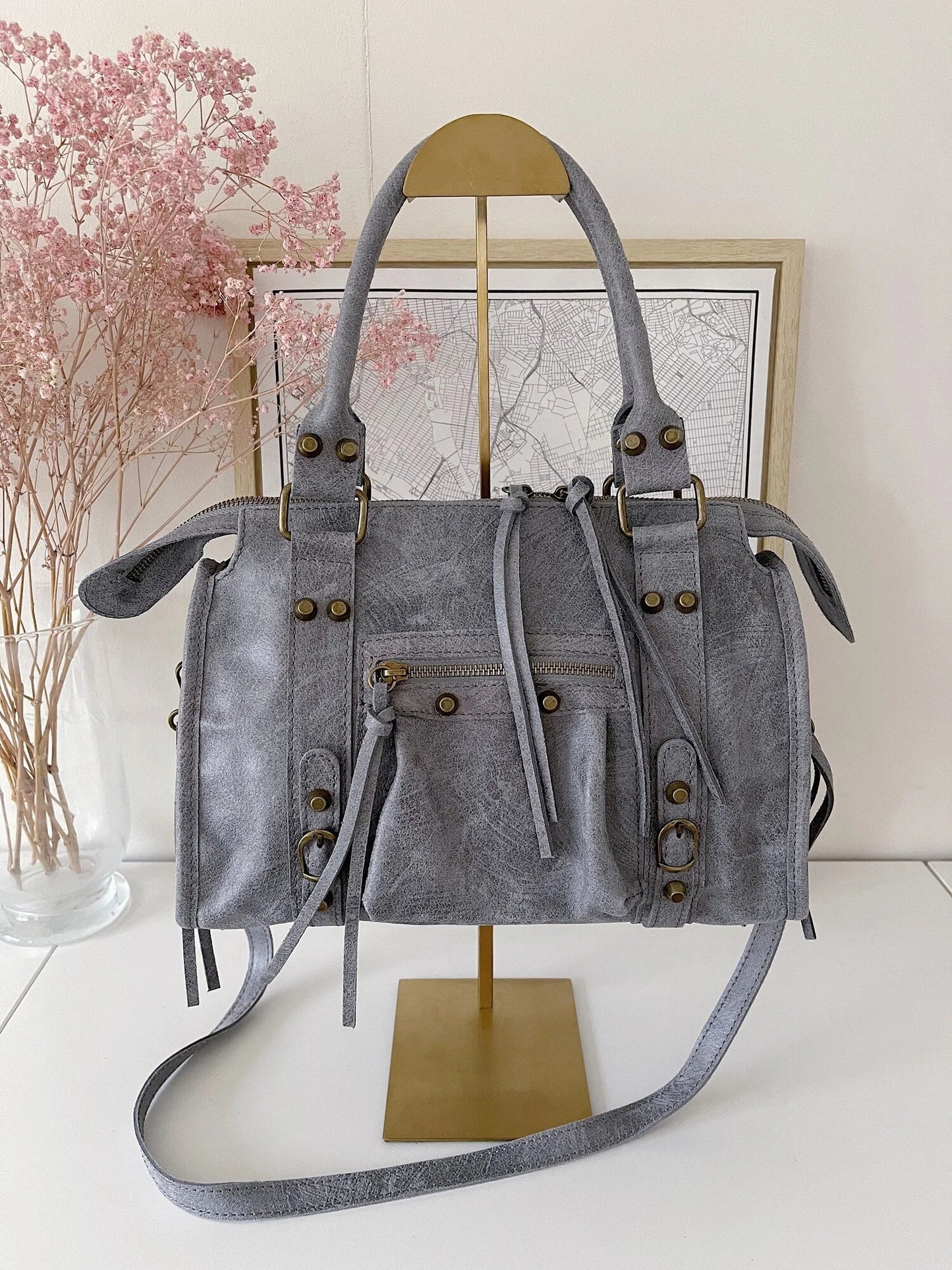 City Bag Powder Grey