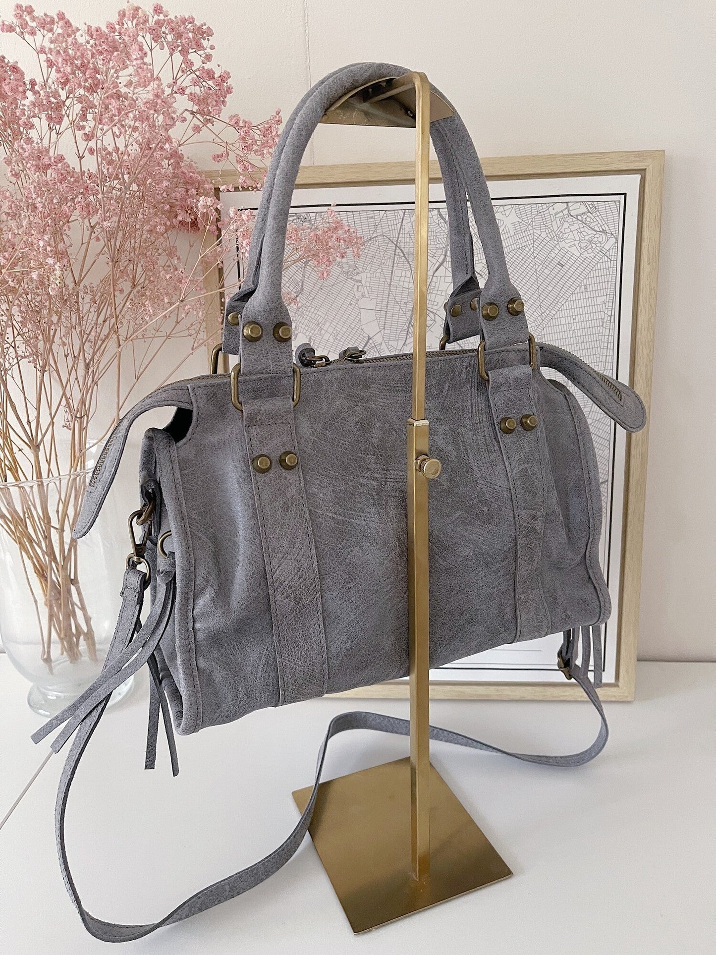 City Bag Powder Grey