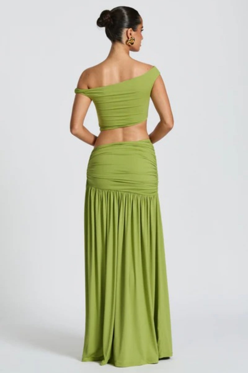 Saira Maxi Dress - Olive