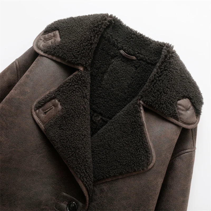 Laila Faux Leather Jacket