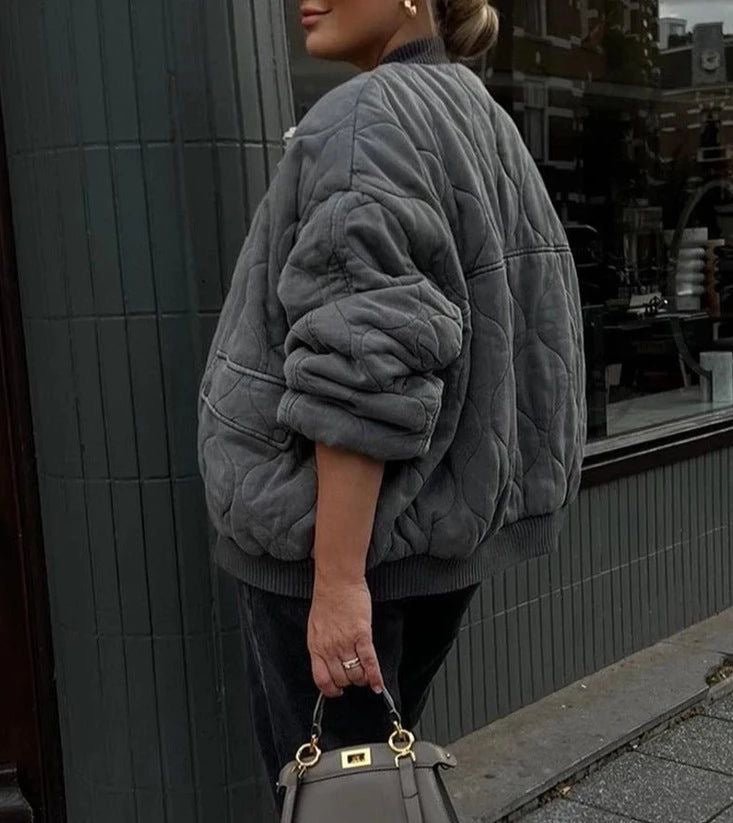 Aisima Padded Bomber Jacket
