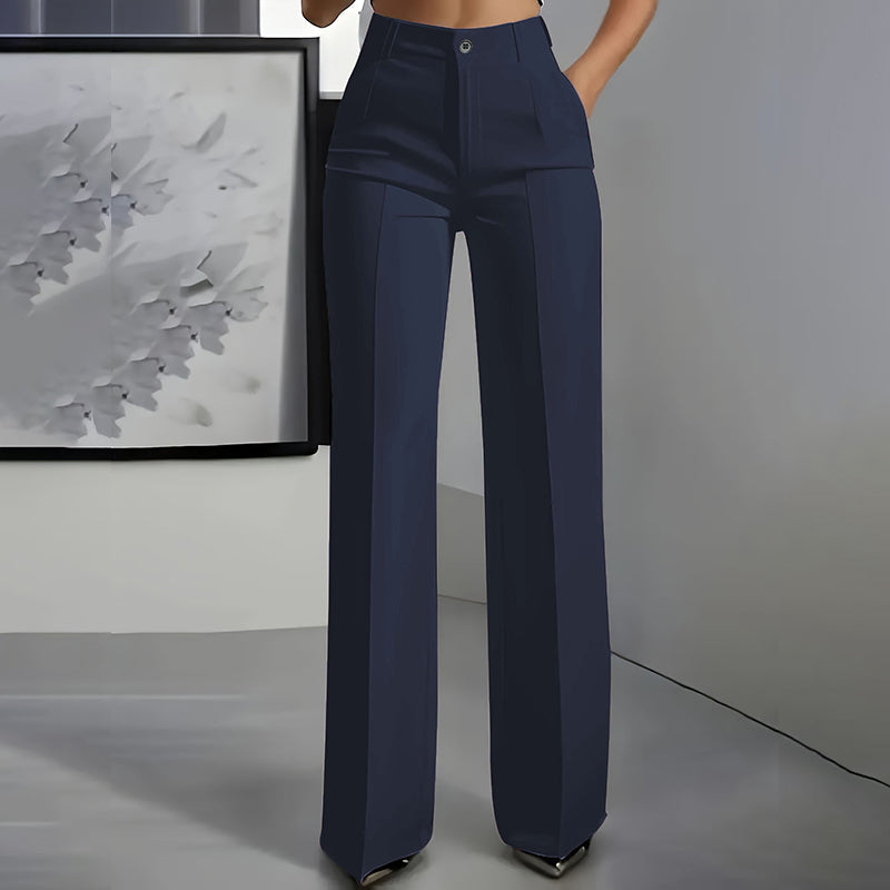 The Paloma — High-Waist Wide-Leg Trousers