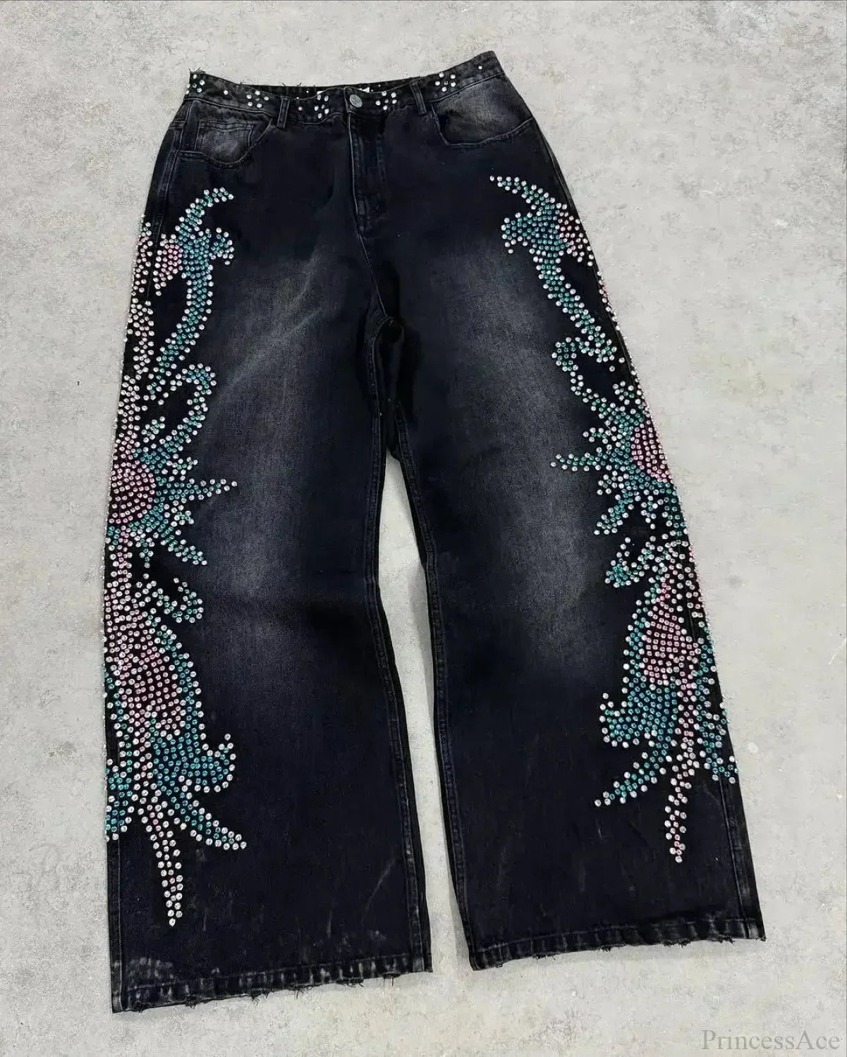 Stonework Medieval Stitched Loose Pant