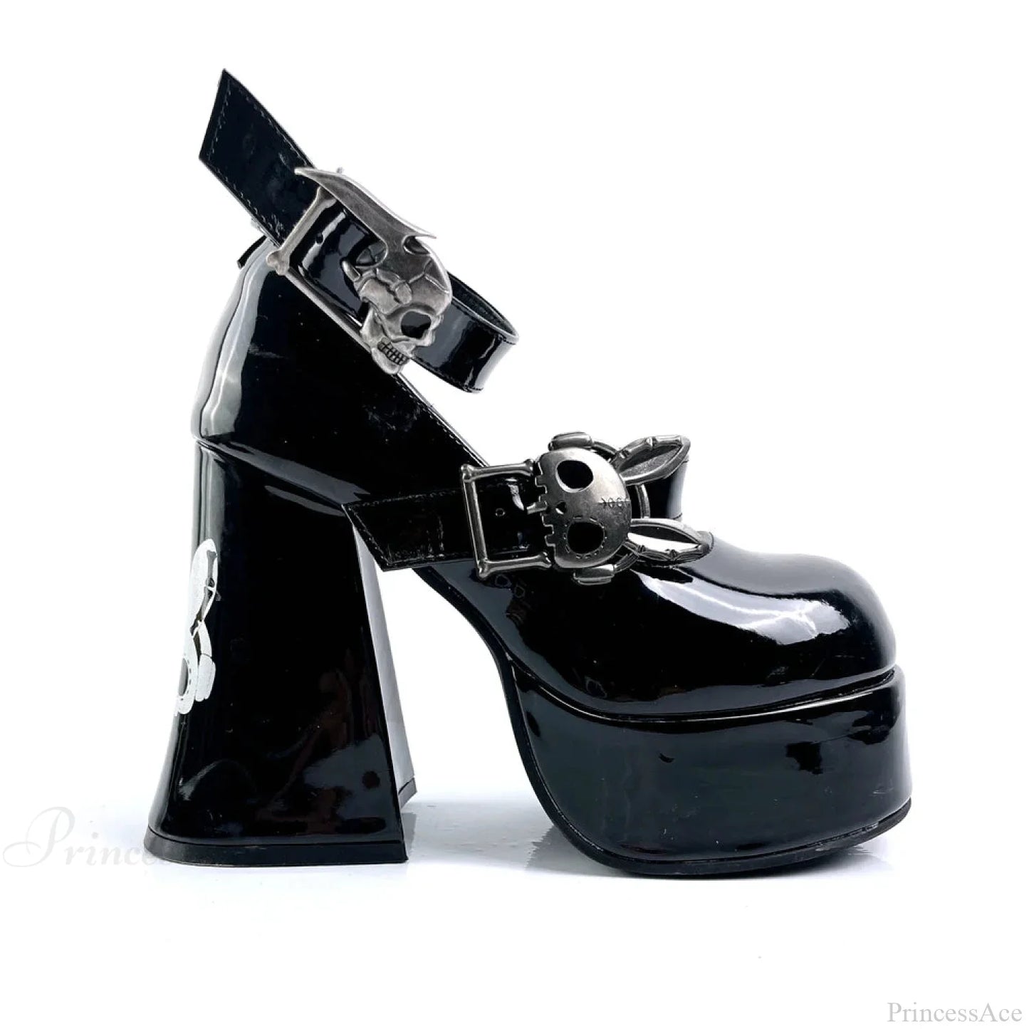 Water-resistant Thick Dark High Heel