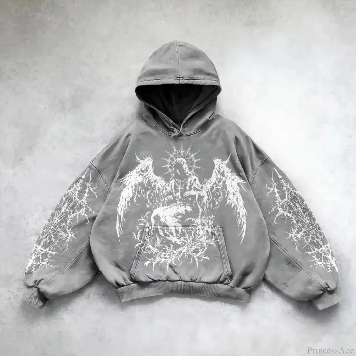 Y2K Mysterious Rap Urban Hoodie