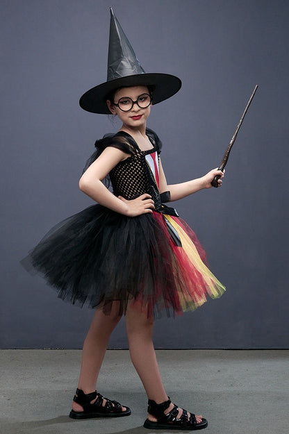 Wizard Girl Outfit Kid Halloween Costume