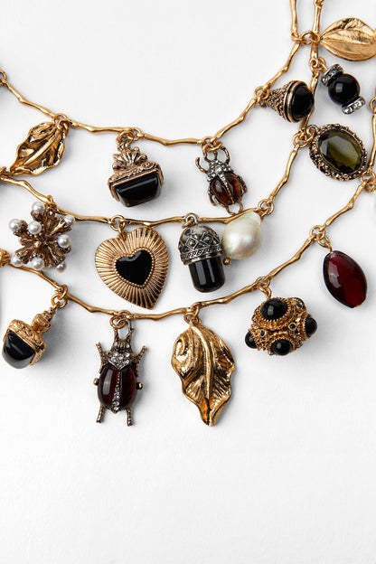 Three-Pack Multi Gemstone Necklace Set