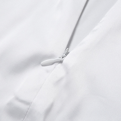 Glitter v neck zip-up halter self tie maxi dress