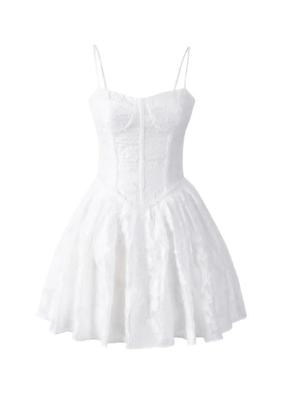 Bianca - Satin Corset Mini Dress