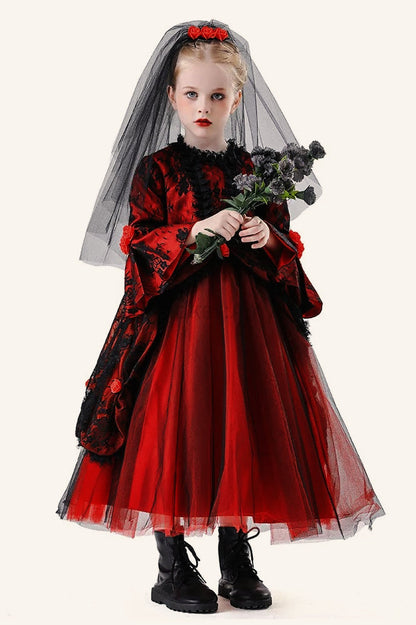 Gothic Ghost Bride Kid Halloween