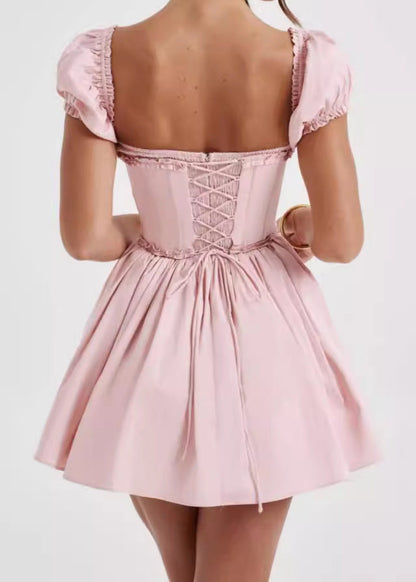 Amélie - Off-Shoulder Corset Mini Dress