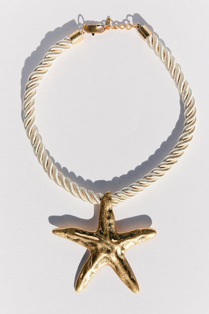 Starfish Rope Necklace
