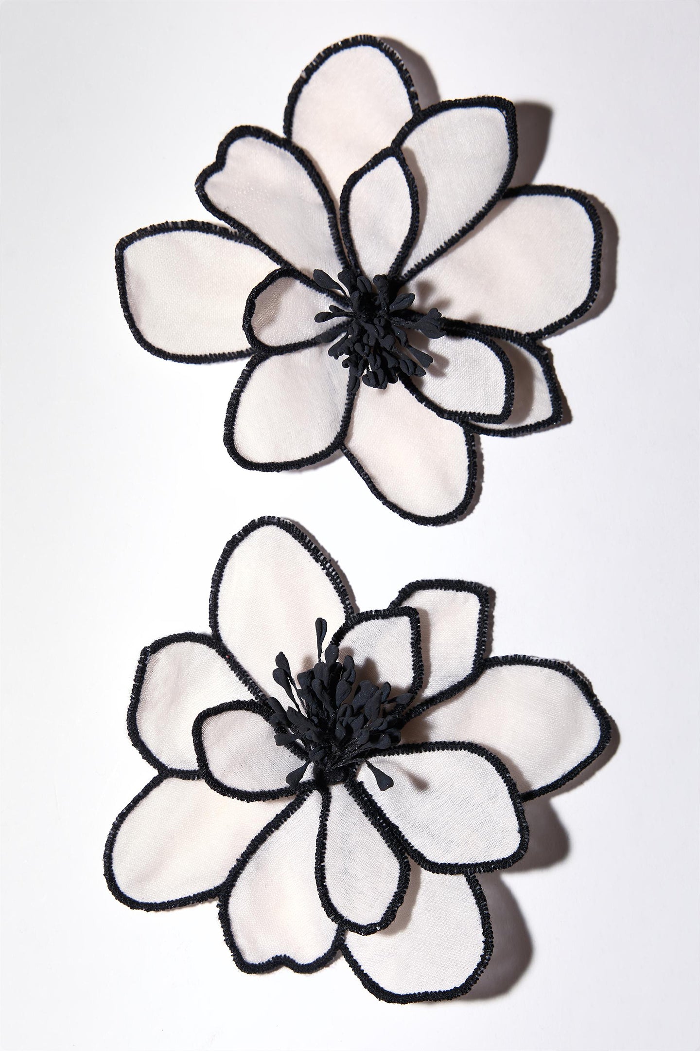 Flower Fabric Earrings