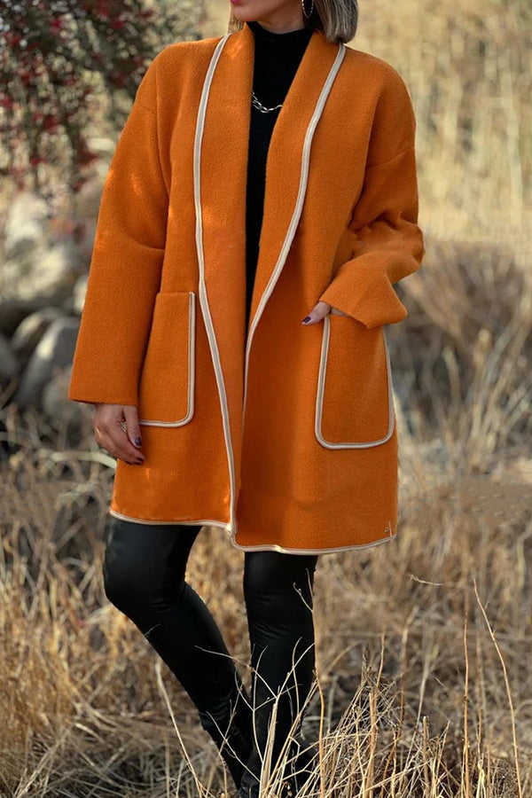 Thickened loose solid color casual women's style