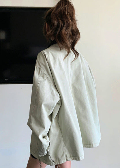 Urban Ease - Oversized Button-Up Utility Jacket