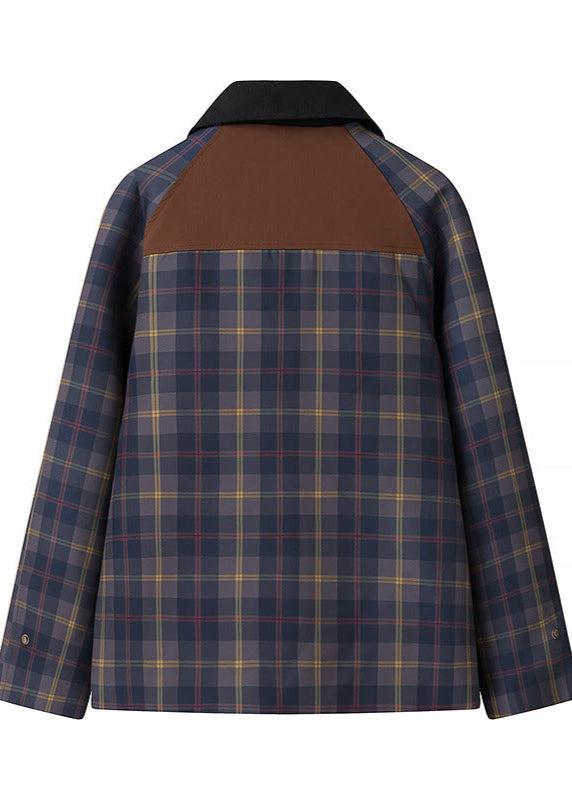 Lennon - Plaid Oversized Jacket