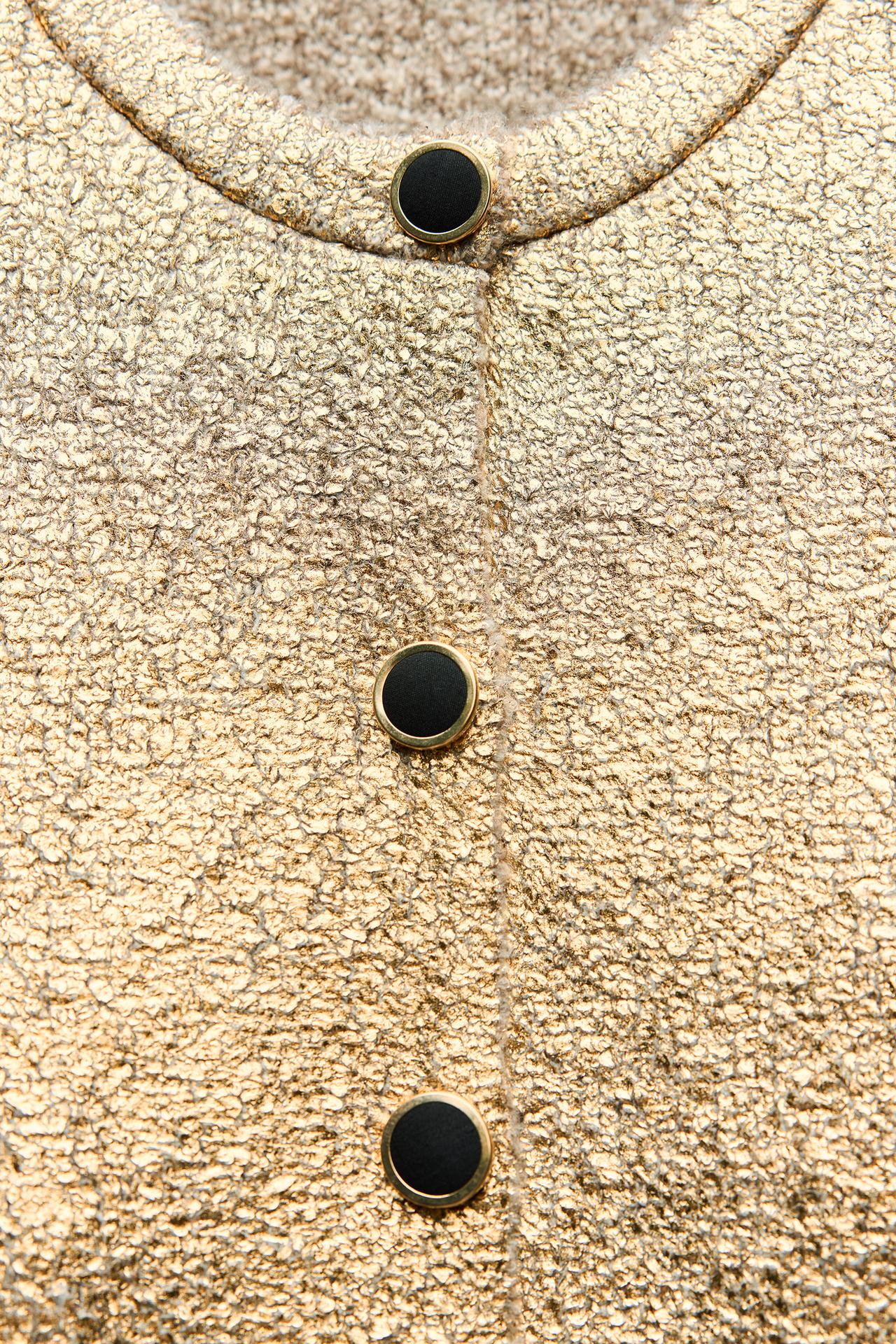 Brook Gold Knit Cardigan