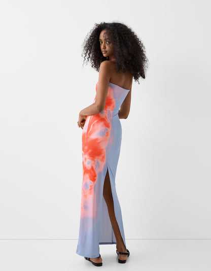 Elodie - Bandeau Flower Dress