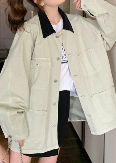 Urban Ease - Oversized Button-Up Utility Jacket