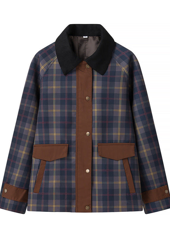 Lennon - Plaid Oversized Jacket