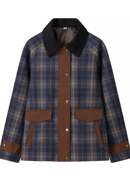 Lennon - Plaid Oversized Jacket