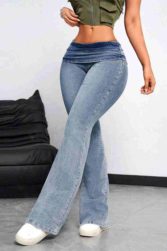 Sexy Body Shaping Flare Jeans