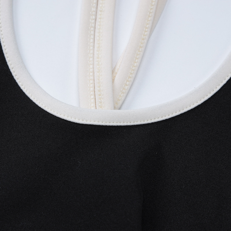 Cross front halter hollow out backless cut out midi dress