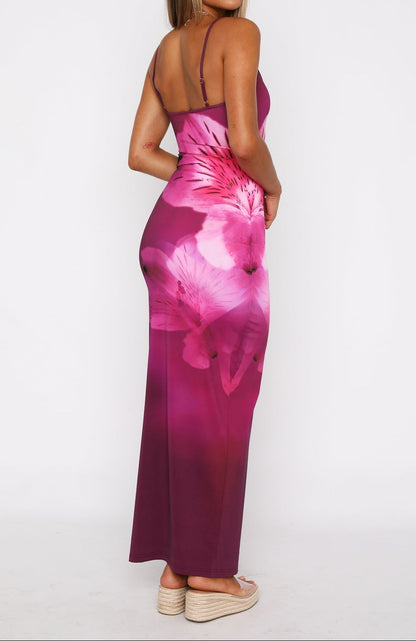 Maia Maxi Dress Berry Lush