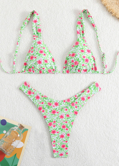Island Bloom - Floral Bikini Set