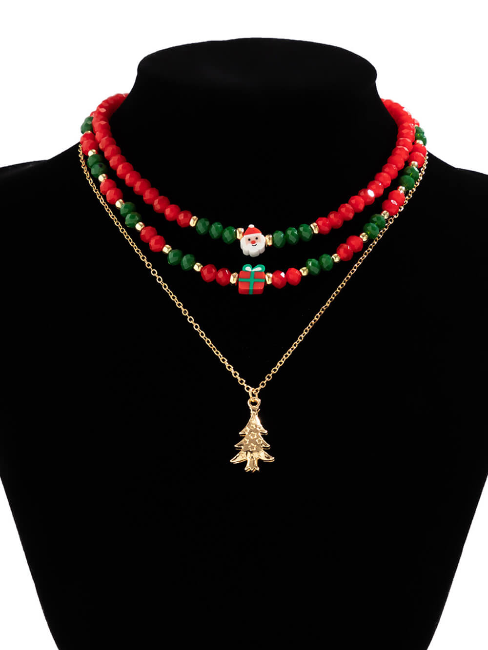 Festive Joy - 3-Piece Holiday Necklace Set