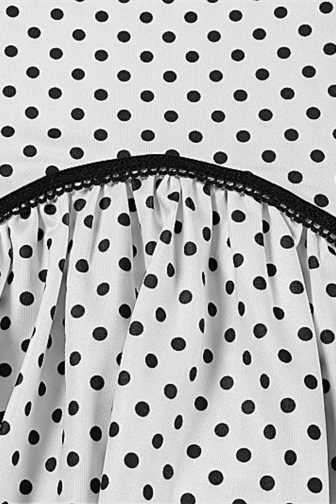 Spaghetti Strap Lace Polka Dot Maxi Dress