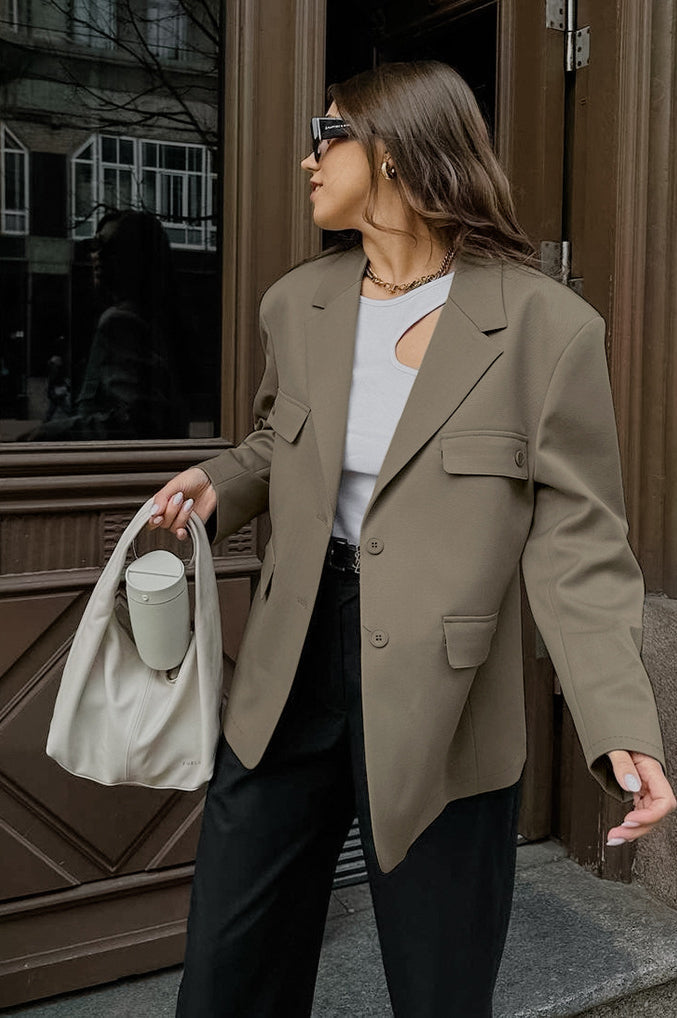 Chic Casual Blazer Coat