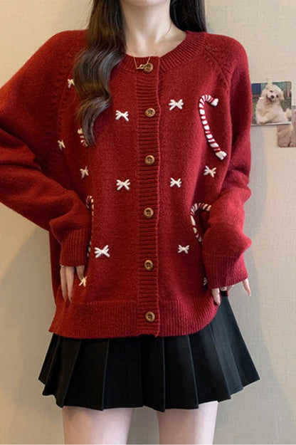 Soft Crochet Knit Cardigan