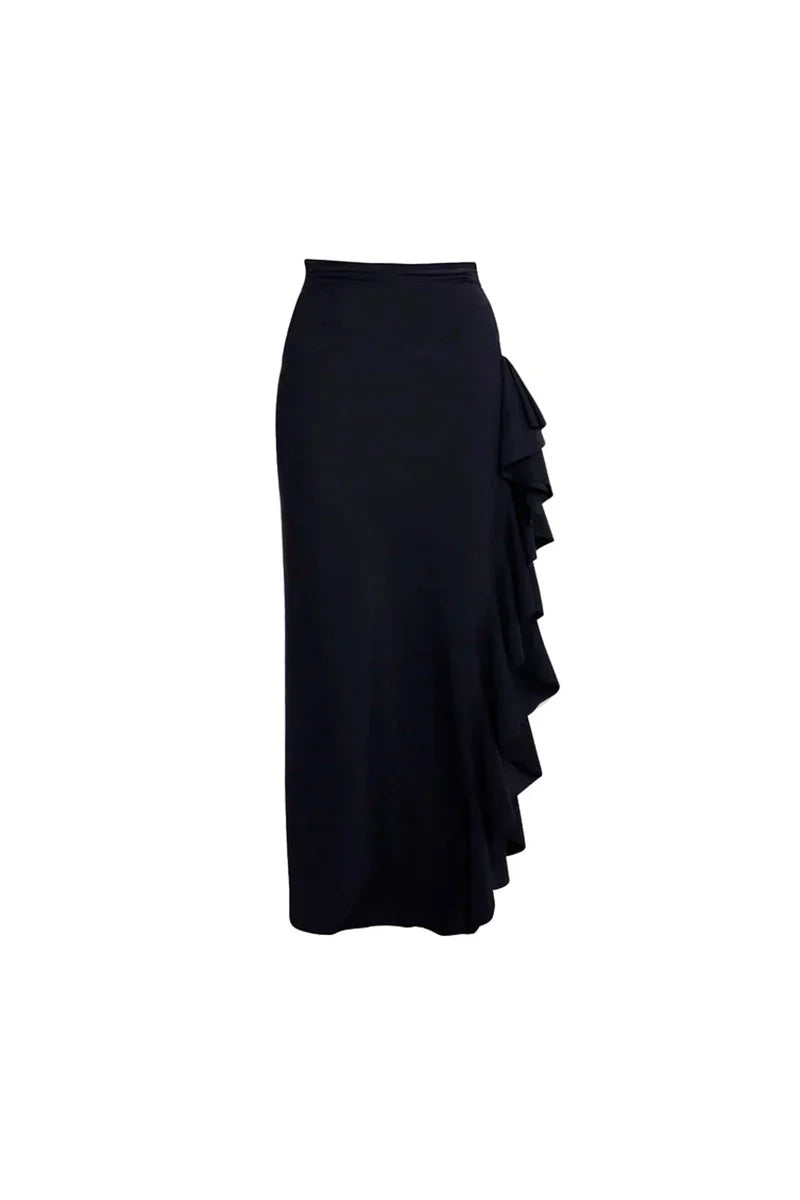 Colorblock Minimal One Piece Swimsuit Set