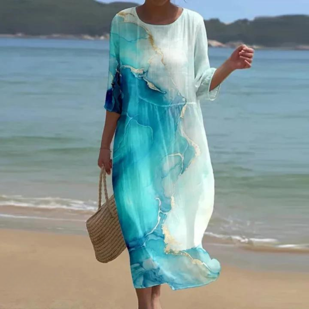 Vilma | Elegant dress that covers the stomach