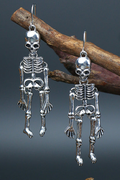 Halloween Dark Style Skull Earrings