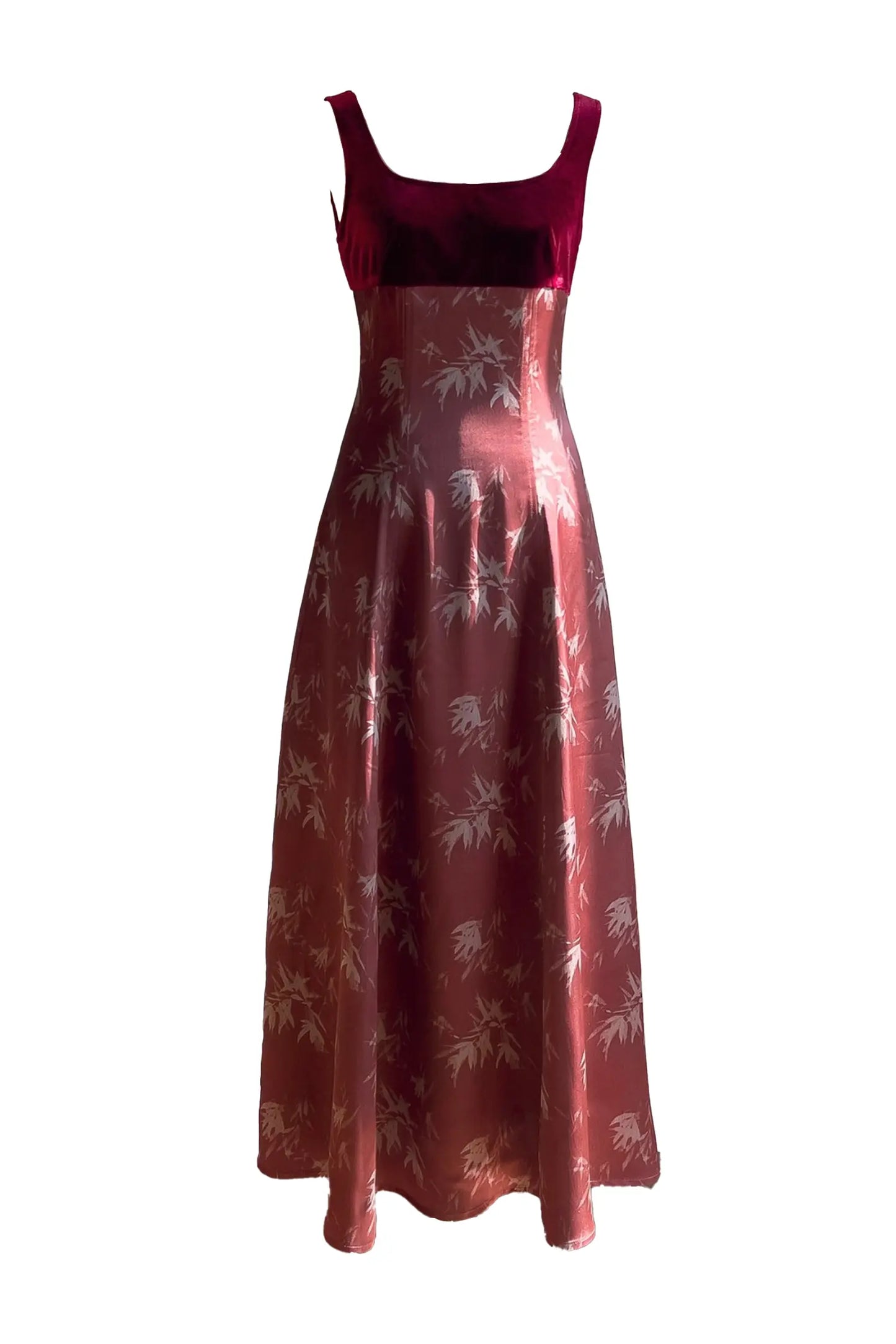 Mick Wine Red Slip Dress